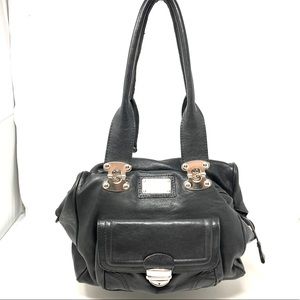 VIA REPUBBLICA black leather bag, Italy